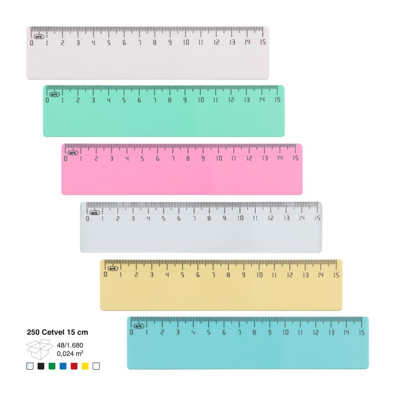 Ark Cetvel 15 Cm 250