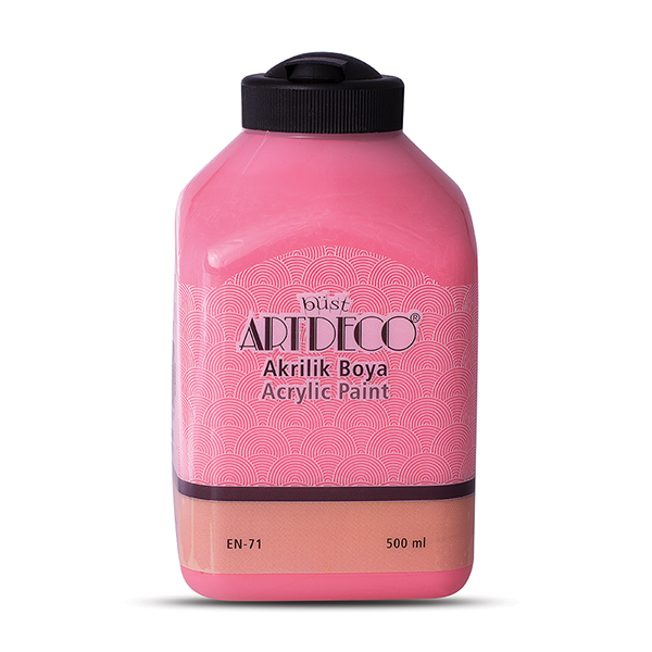 Artdeco Akrilik Boya 500 ML Sıcak Pembe 3017