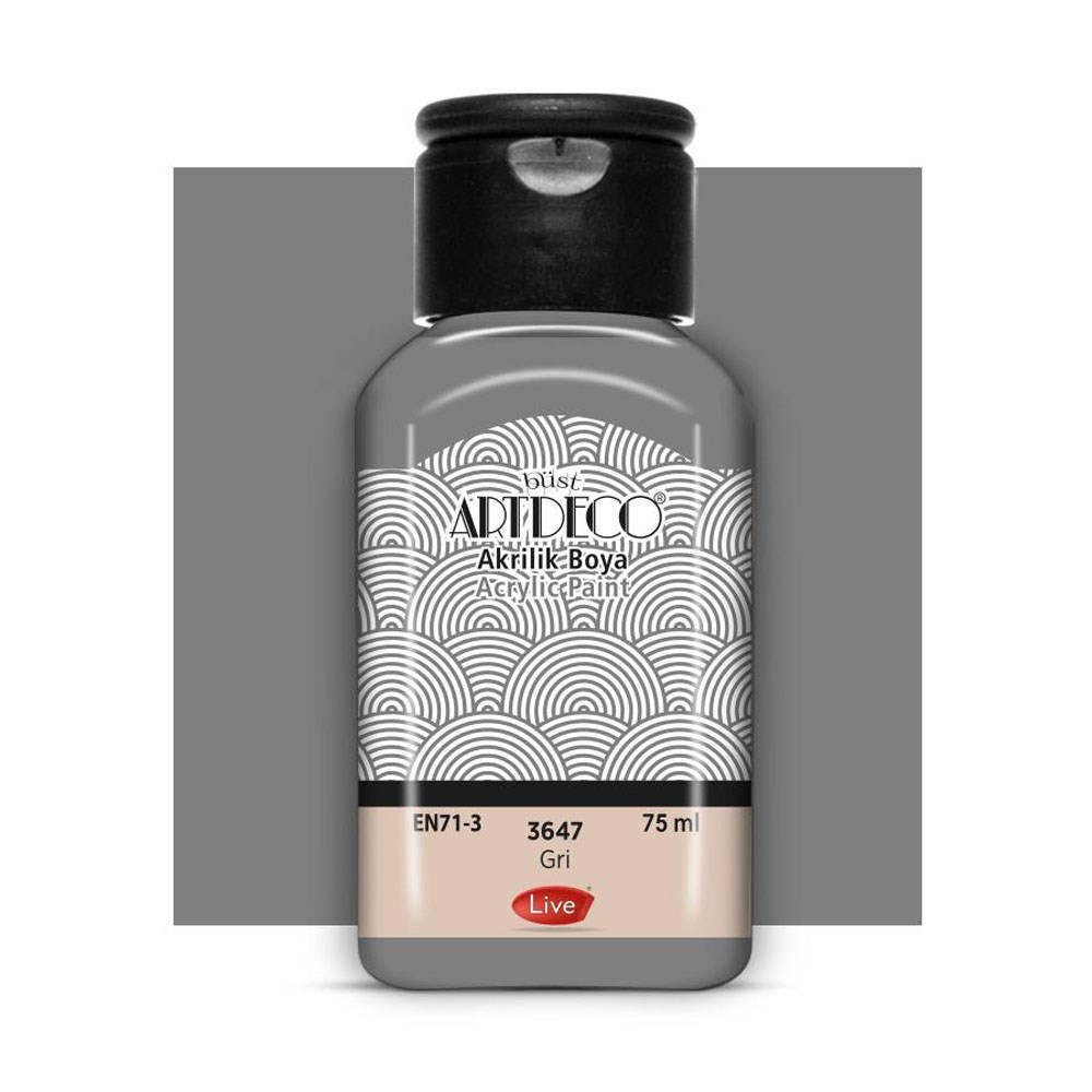 Artdeco Akrilik Boya 75 ML Gri 3647