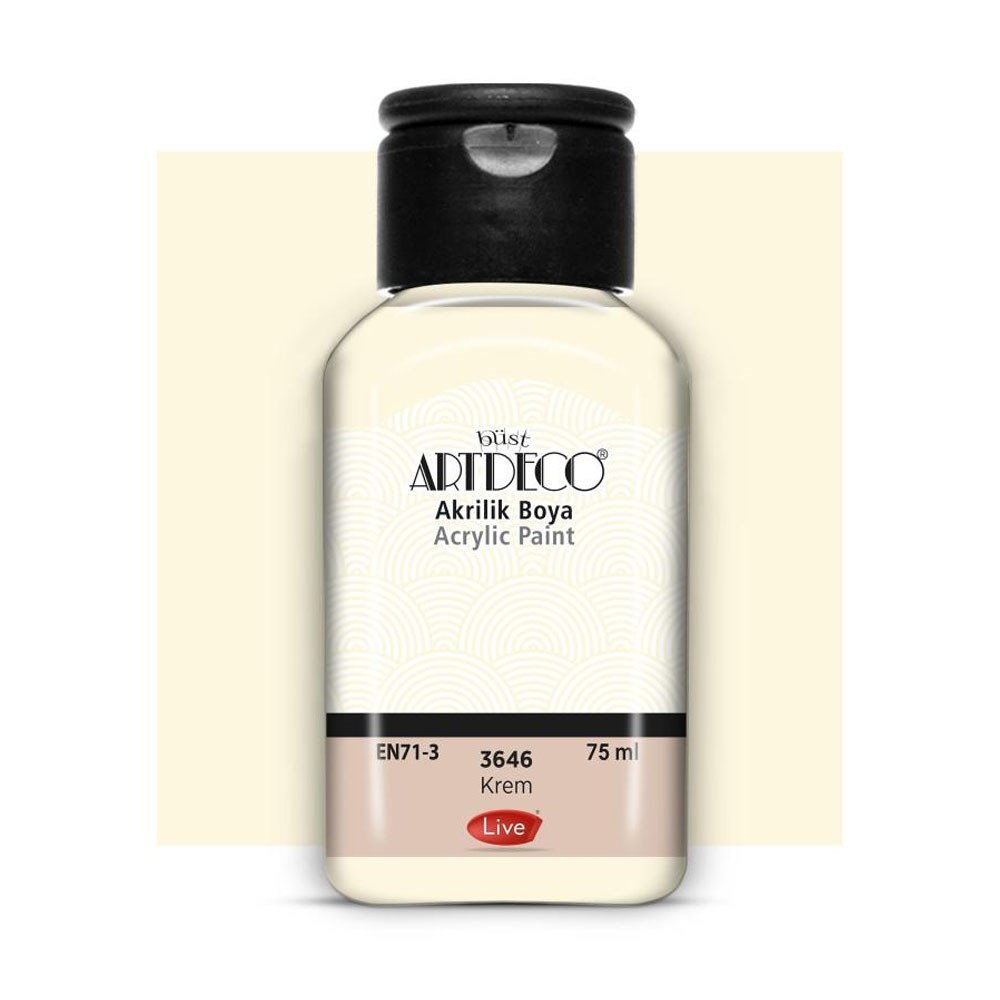 Artdeco Akrilik Boya 75 ML Krem 3646