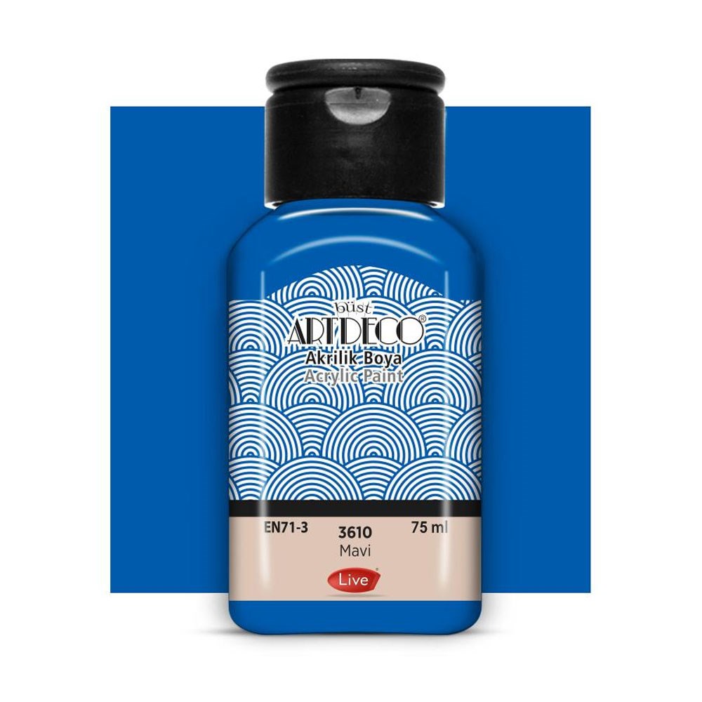 Artdeco Akrilik Boya 75 ML Mavi 3610
