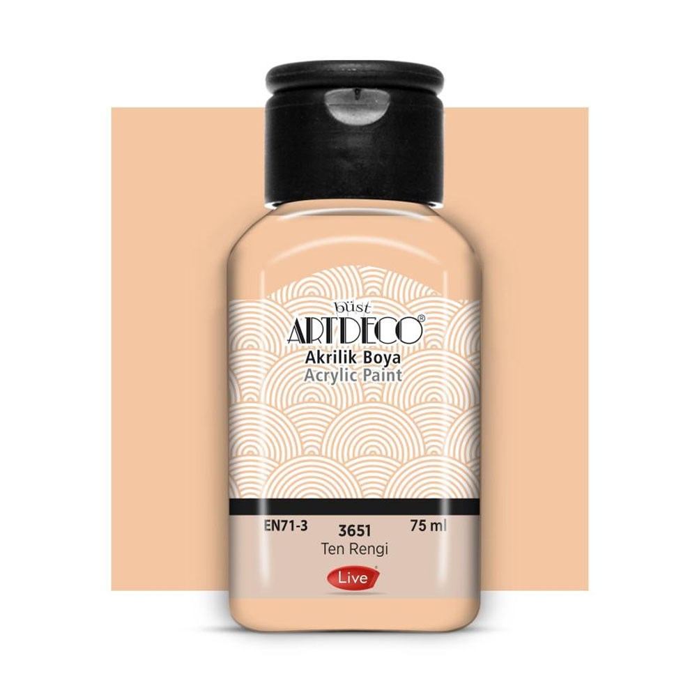 Artdeco Akrilik Boya 75 ML Ten Rengi 3651