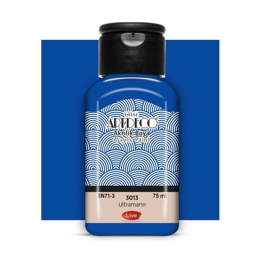 Artdeco Akrilik Boya 75 ML Ultramarine 3013