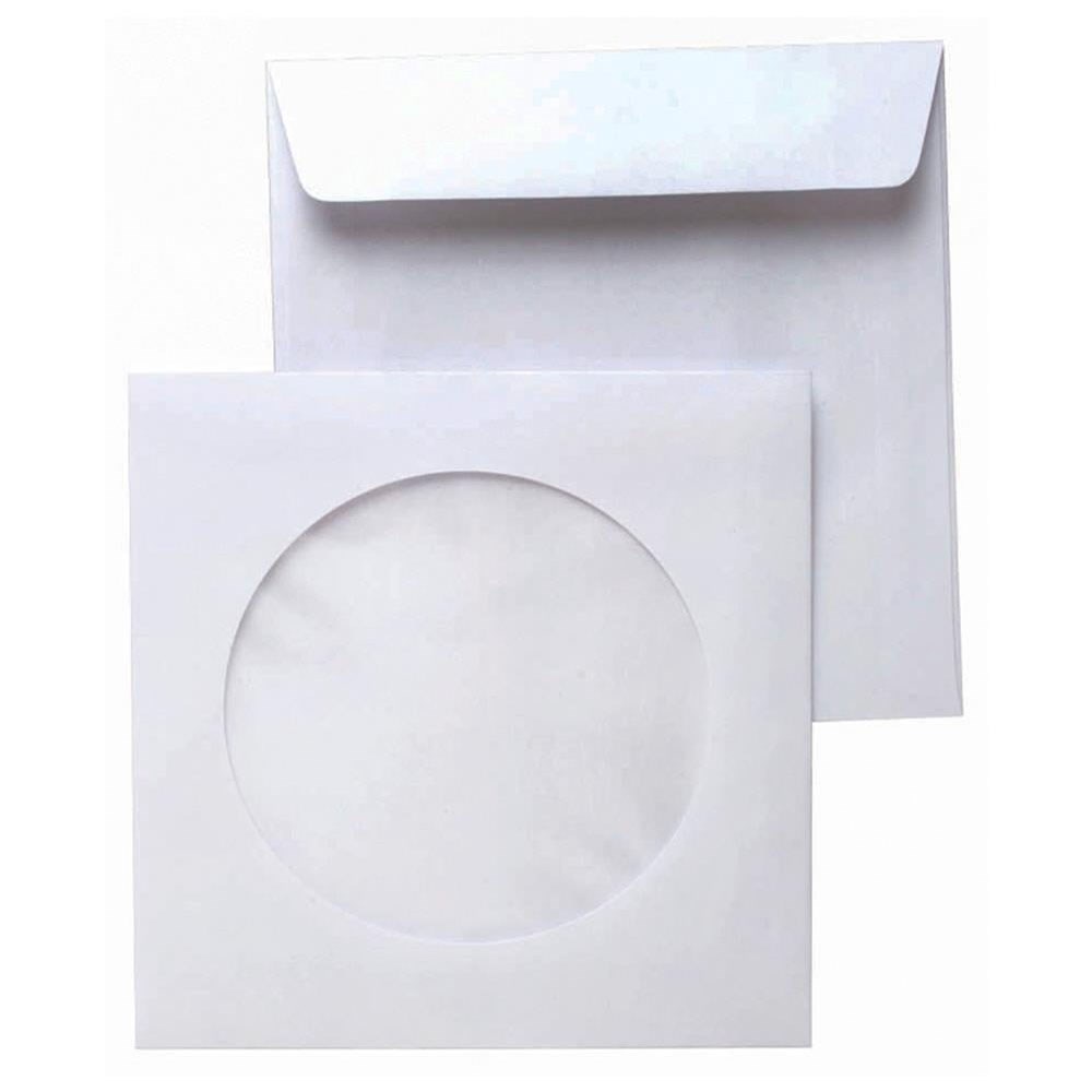 Asil Doğan Cd Zarfı 12.5x12.5 1.Hamur 80 GR Pencereli As-3003