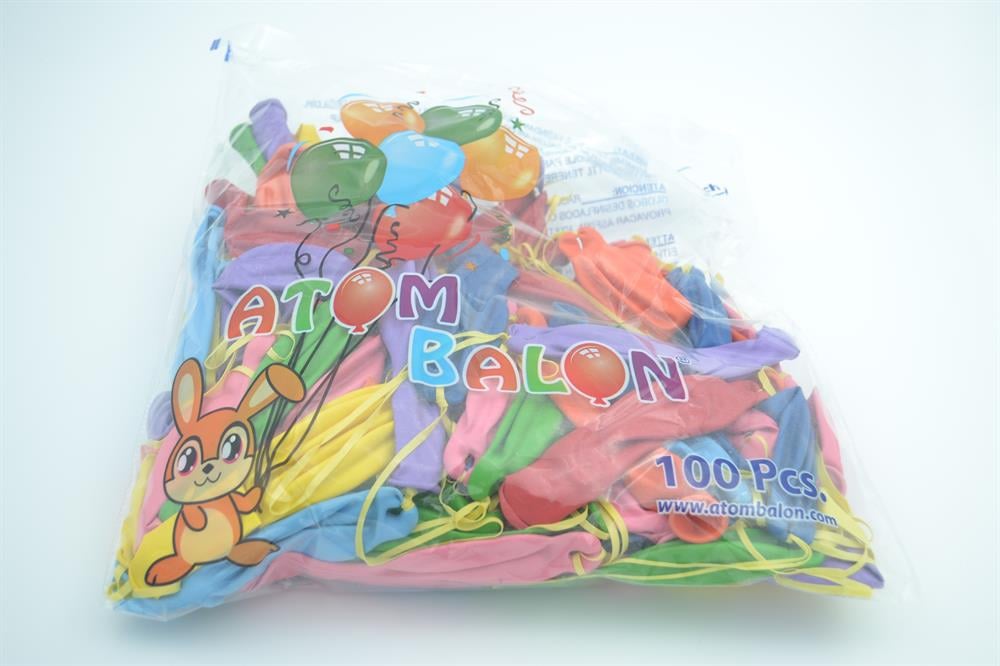ATOM BALON 100 ADET