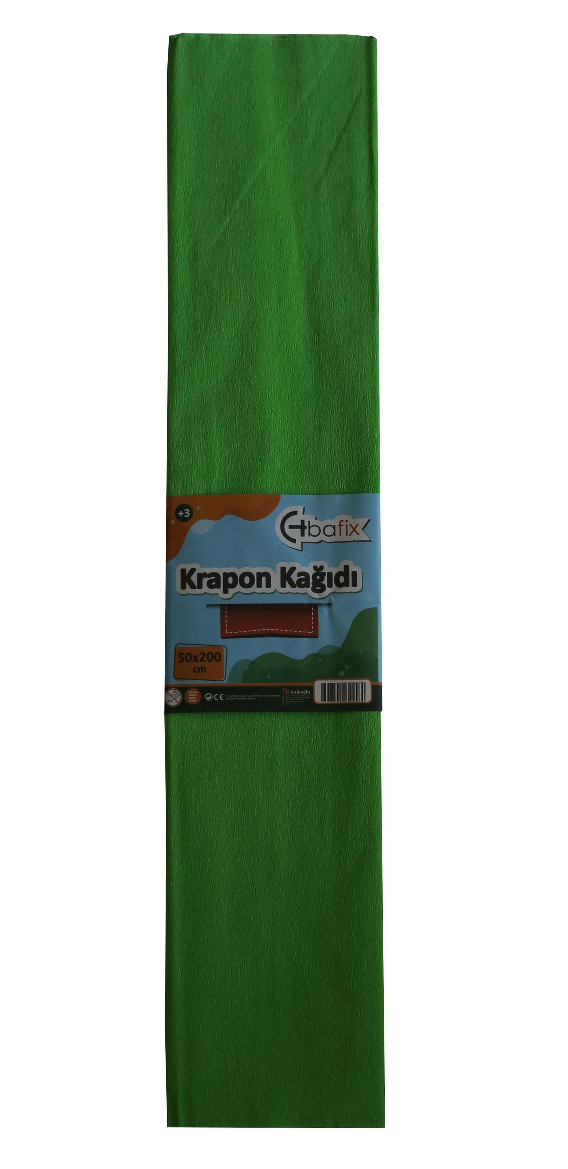 Bafix Krapon kağıt 10 LU 50x200 CM Açık Yeşil