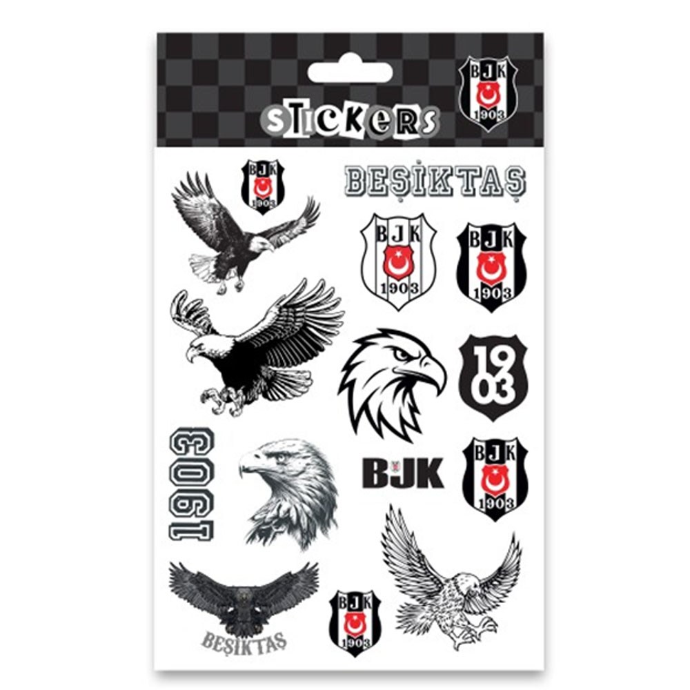 Bjkst26002 Beşiktaş Kartal Sticker Sheet