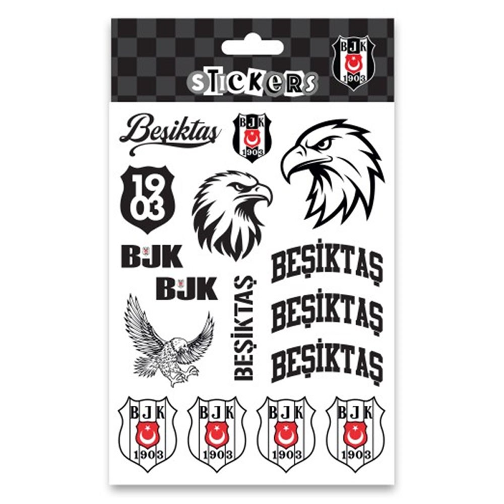 Bjkst26006 Beşiktaş Kolej Sticker Sheet