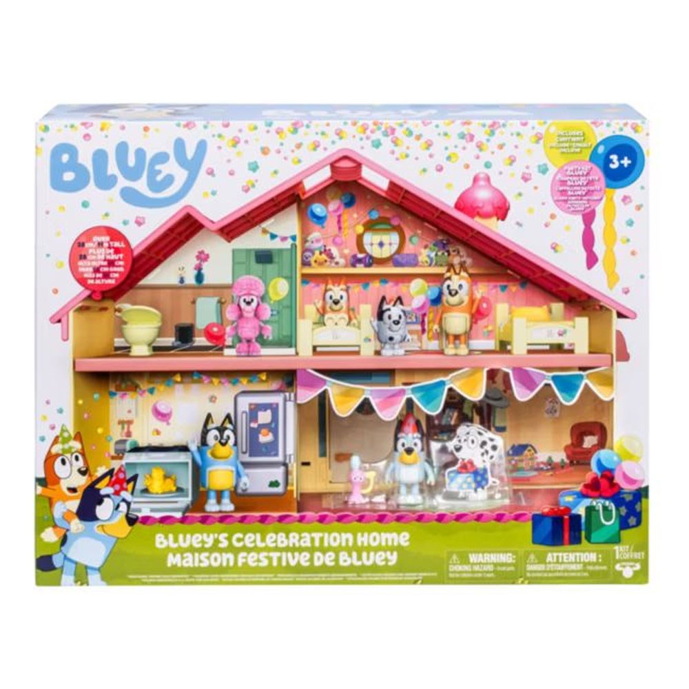 Bluey Büyük Ev Oyun Seti ( Doğum Günü Partisi Tema 17669