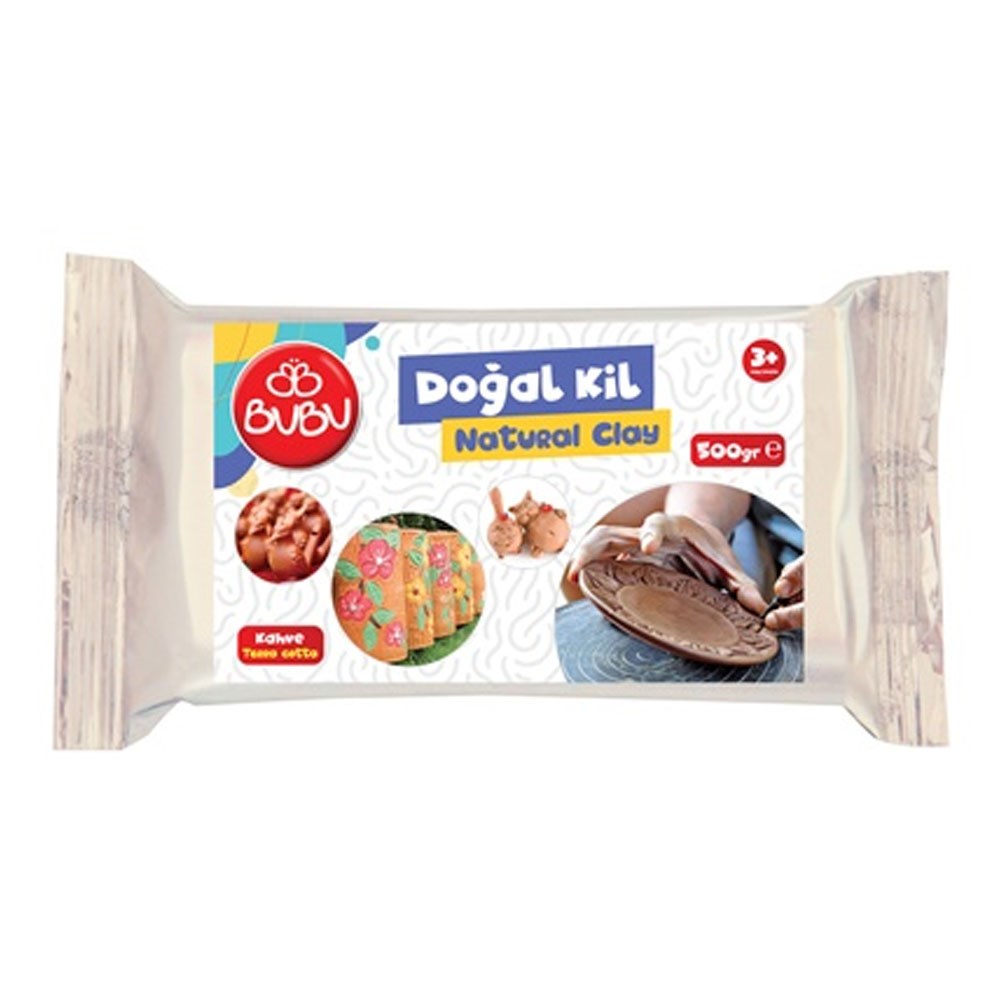 Bu-Bu Doğal Kil Kahverengi 500 GR Bubu-dk0004