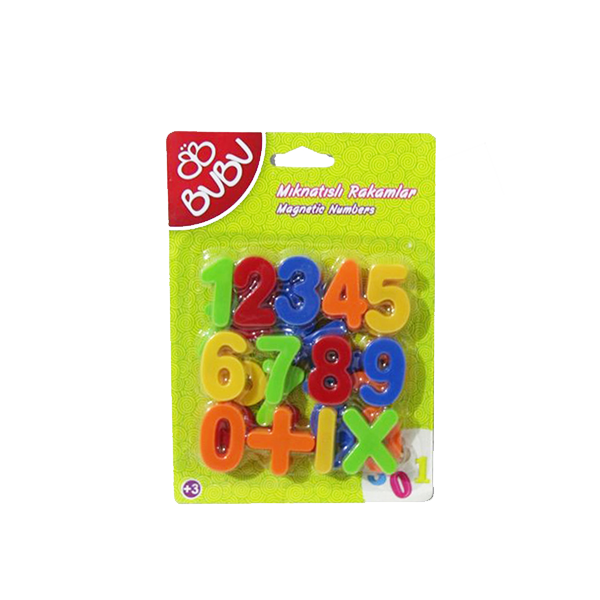 Bu-Bu Mıknatıslı Rakamlar 26 Parça BUBU00083