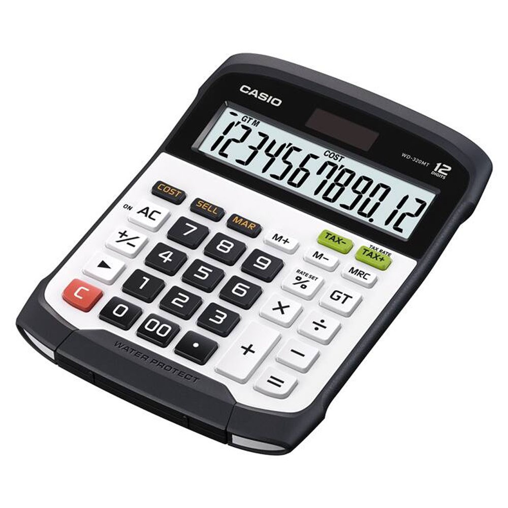 Casıo Hesap Makinesi 12 Hane Wd-320mt Masaüstü