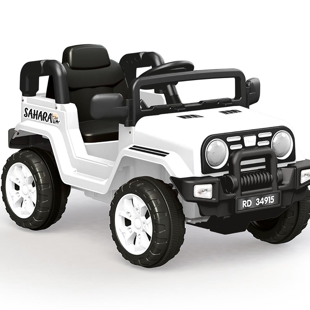 Dolu Oyuncak Sahara Beyaz 12 V Akülü Araba