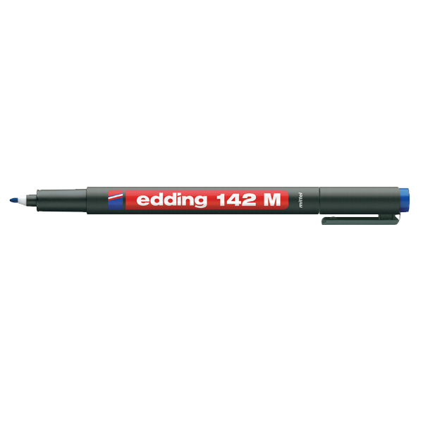 Edding Asetat Kalemi Permanent M Seri 1 MM Mavi 142 M