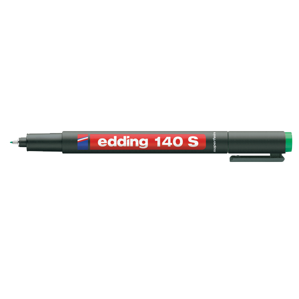 Edding Asetat Kalemi Permanent S Seri 0.3 MM Yeşil 140 S