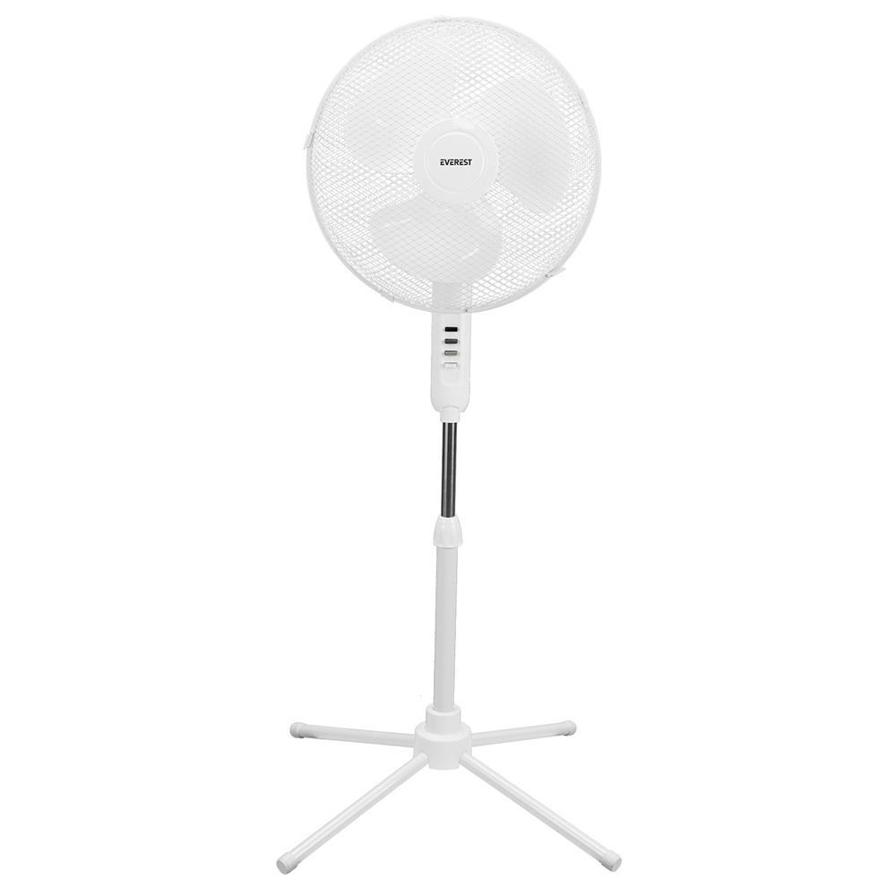 Everest FAN10 EcoWind Beyaz Metal Yıldız Ayak 3 Bıçaklı Vantilatör- Pervanesi 16
