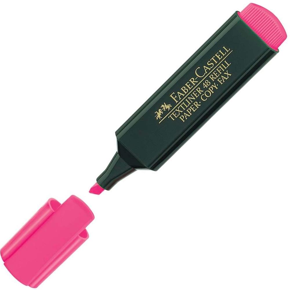 Faber-Castell Fosforlu Kalem Pembe 15 48 28