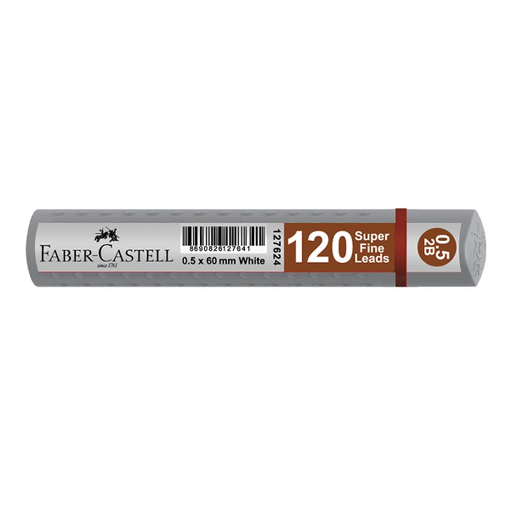 Faber-Castell Min Grıp 0.5 2B 60 MM 120 Li Gümüş 5090 127681