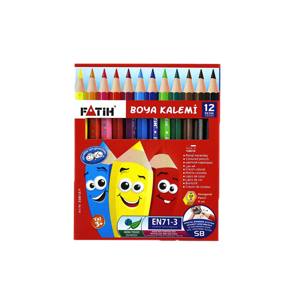 Fatih Kuru Boya Yarım Boy 12 Lİ 33012