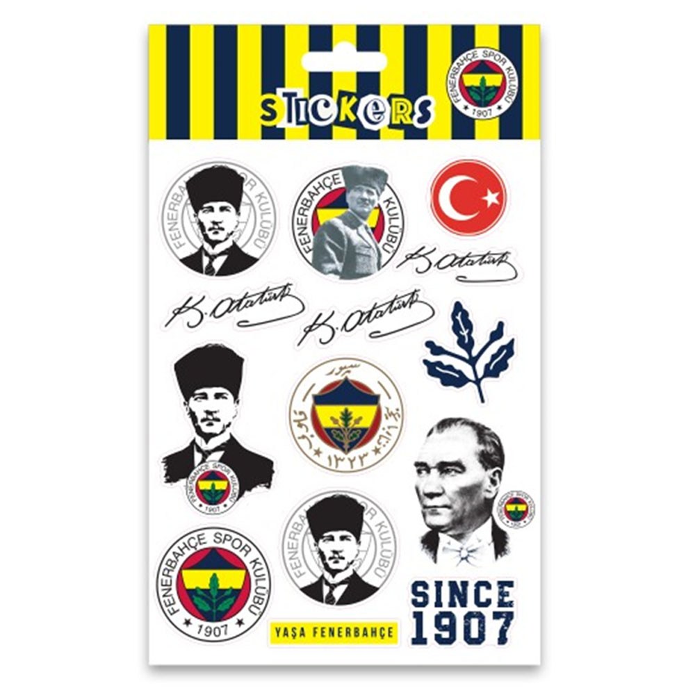 Fbst26015 Atatürk Ve Fenerbahçe Sticker Sheet