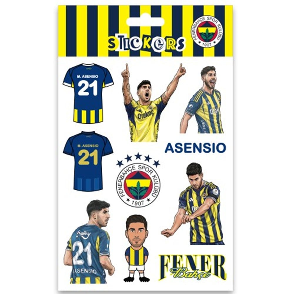 Fbst26018 Fenerbahçe Asensio Sticker Sheet