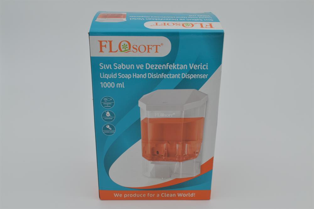 Flosoft Sıvı Sabun Ve Dezenfektan Verici 1000ML