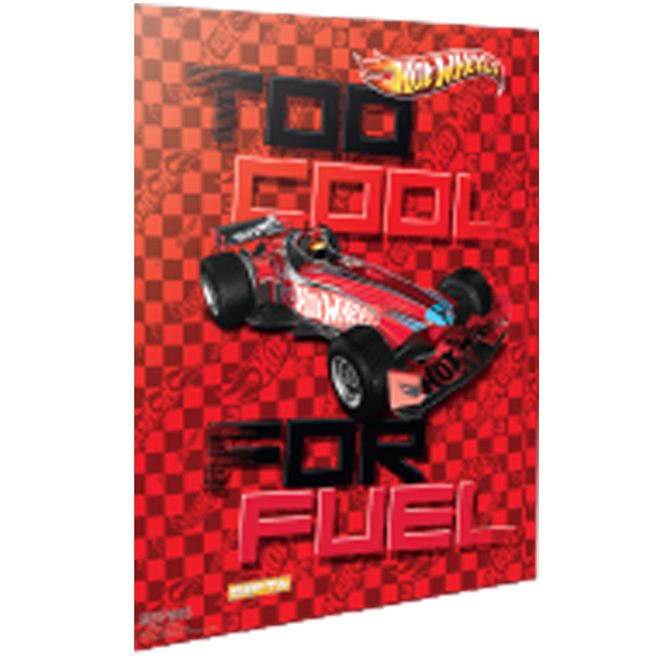 Gıpta Not Defteri Karton Kapak ( 36 Lı Stand ) A6 Hot Wheels 5443