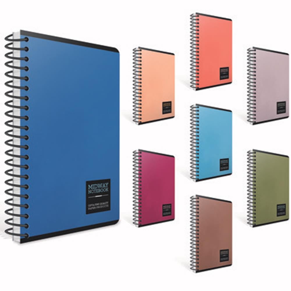 Gıpta Sert Kapak Defter Mıdway Sp.Flexı 13x21 80 YP Çiz. 6575