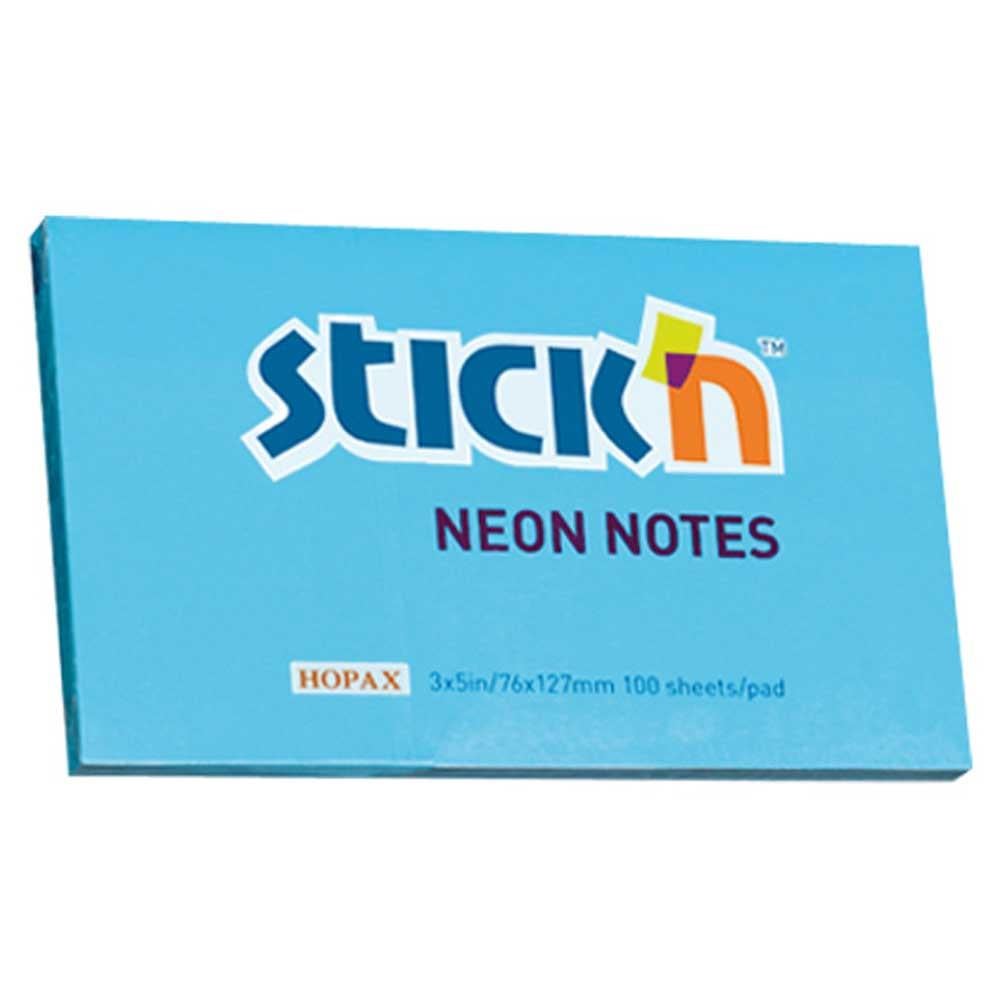 Gıpta Stıckn Not Kağ. Neon Mavi 76x127 MM 100 Y