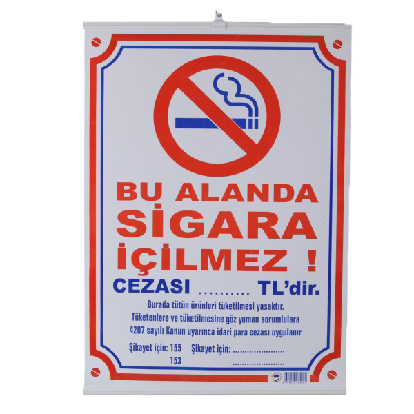 Gülpaş Sigara İçilmez Çıtalı 50x70 504