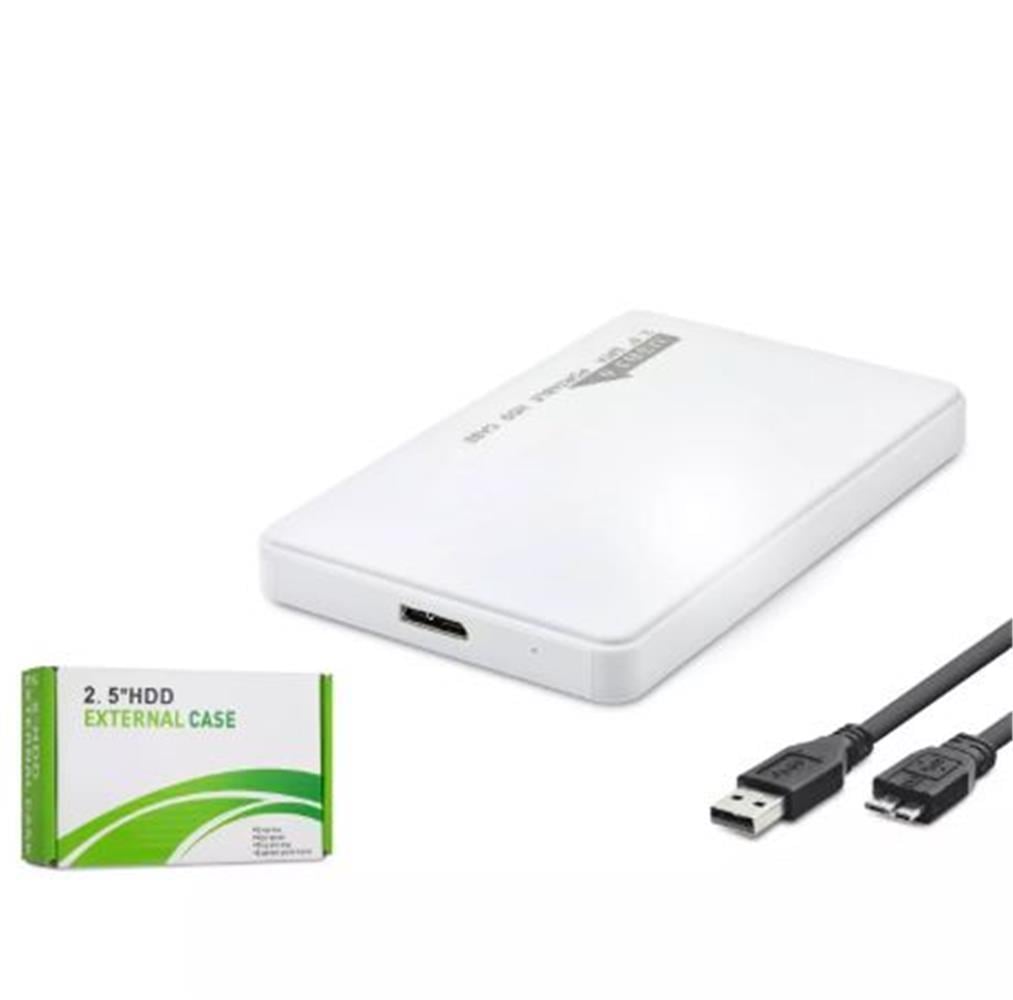 HADRON HDX1752S 2.5 SATA HDD-SSD Harici Disk Kutusu USB 3.0 Micro-B - Siyah