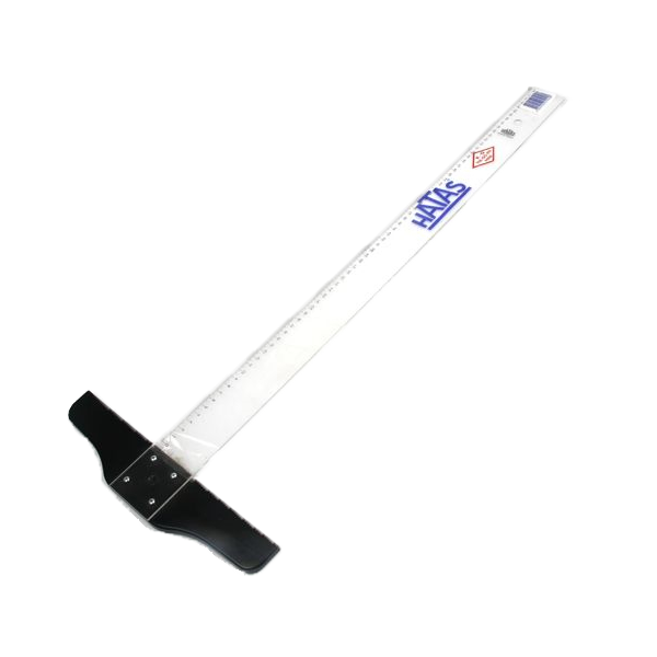 Hatas T Cetvel Mika Tekniker Plastik 65 CM 1020