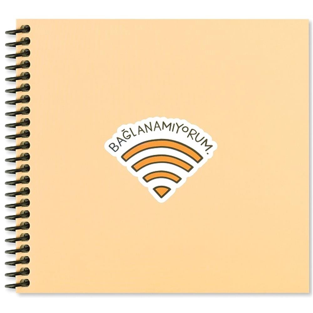 Keskin Color Sticker Defter Hisli Şeyler 16x15 50 Yp. Çizgili Stickerli Defter Bağlanamıyorum