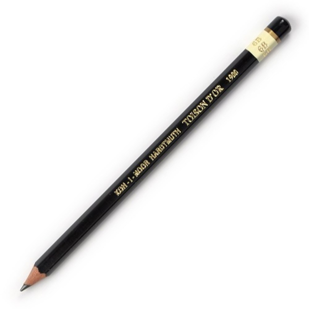 Koh-i Noor Gaphite Pencils 6B 1900