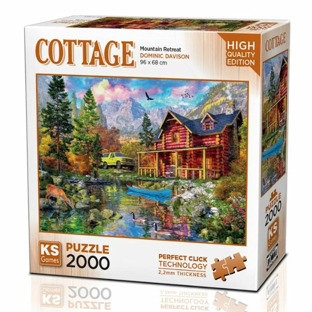 Ks Games Puzzle 2000 Mountain Retreat 22513