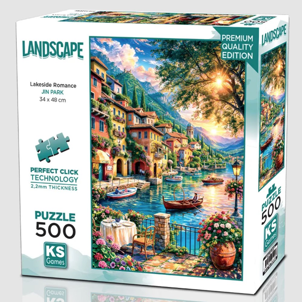 Ks Games Puzzle 500 Lakeside Romance 20108