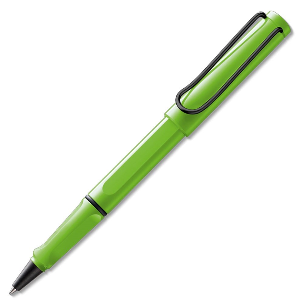 Lamy Safari Roller Kalem Metal Siyah Klips Yeşil S313EY