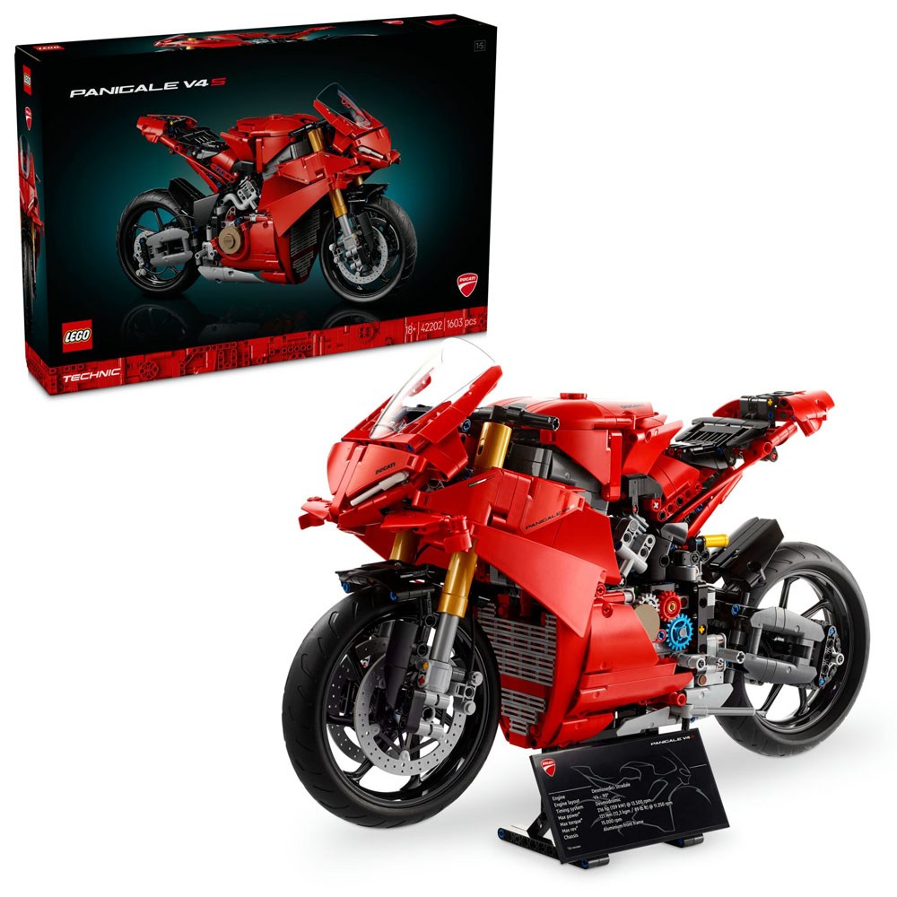 Lego Technic Ducati Panigale V4 S Motosiklet Adr-lmt42202