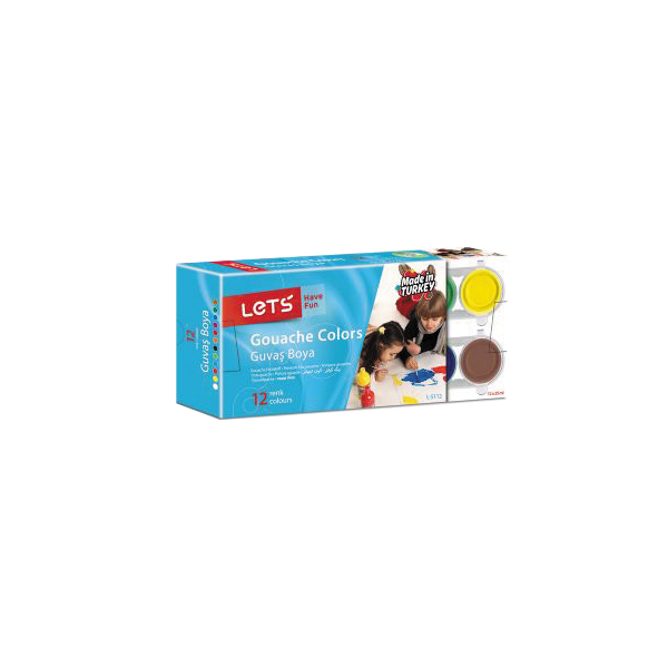 Lets Guaj Boya 25 ML 12 Renk L-5112