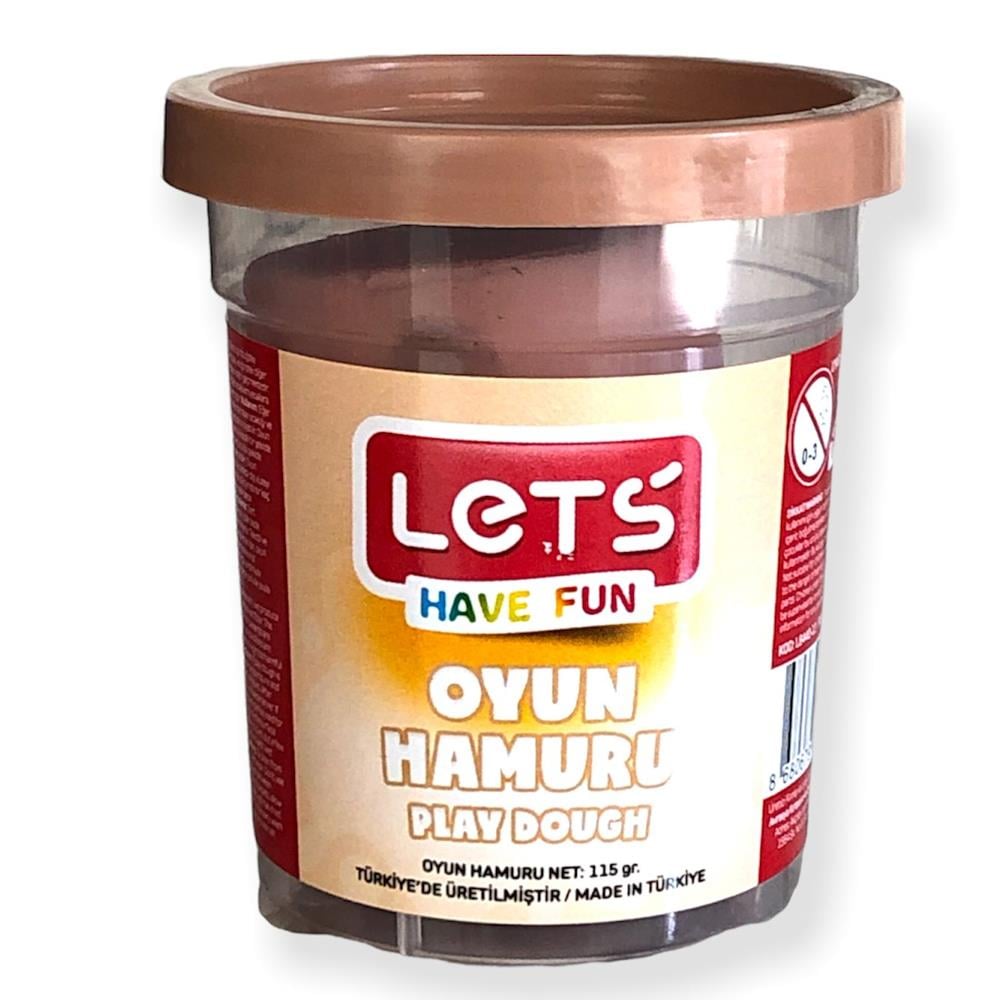 Lets Oyun Hamuru Tek Renk Ten Rengi 115 GR L8440-12