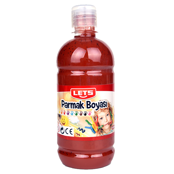 Lets Parmak Boyası 500 ML Kahverengi L-5008