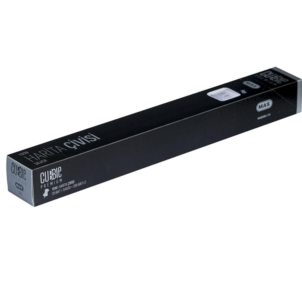 Mas Harita Çivisi Standart Cubbie Premium Sılver 1310