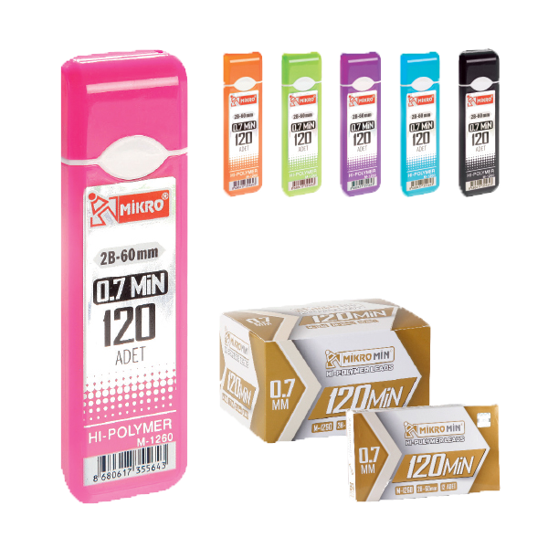 Mikro Min 60 MM 0.7 MM 120 Lİ M-1260