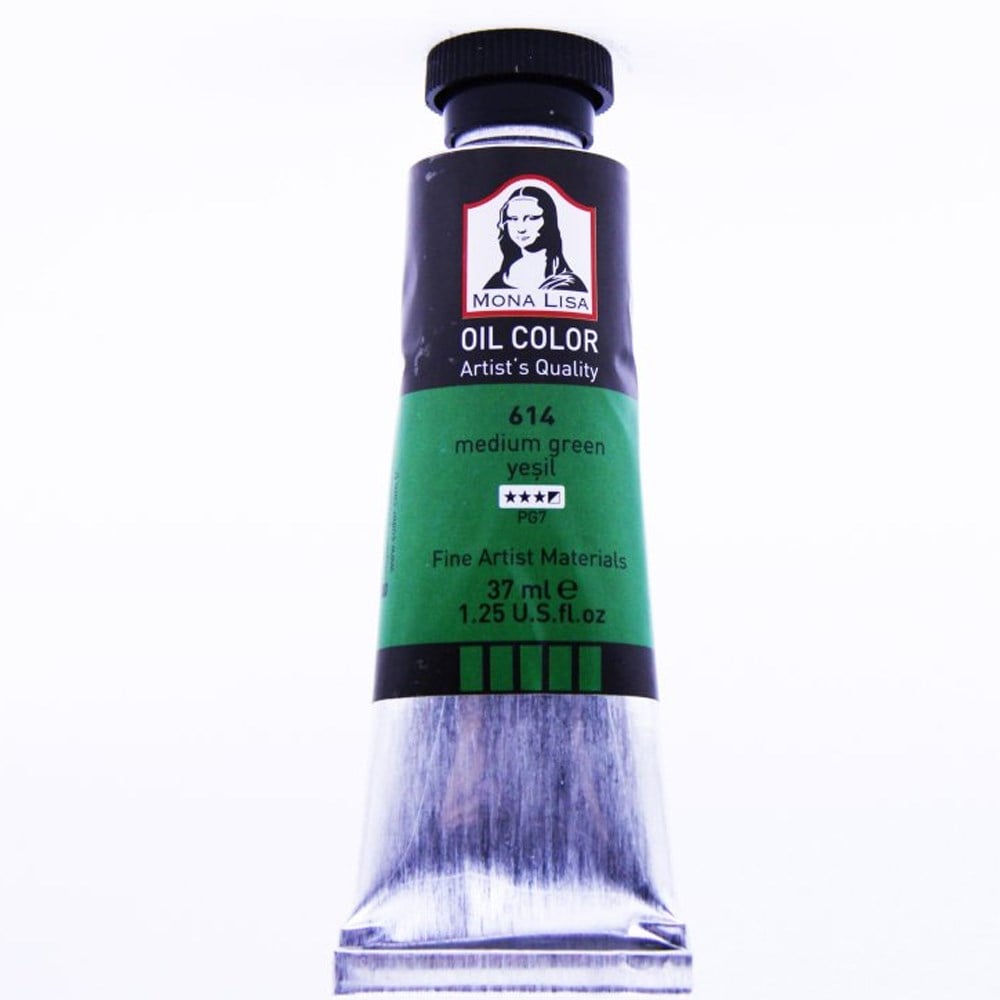 Mona Lisa Yağlı Boya 37 Ml Yeşil 614