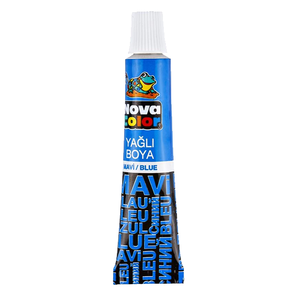 Nova Color Yağlı Boya Tüp Mavi NC-129