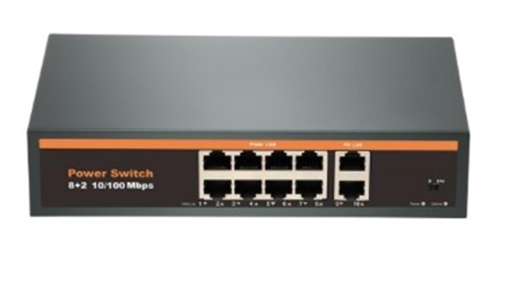Nova NVC-INTSF0820FB2L 24V INTERCOM 8+2 POE SWİTCH (10-100)