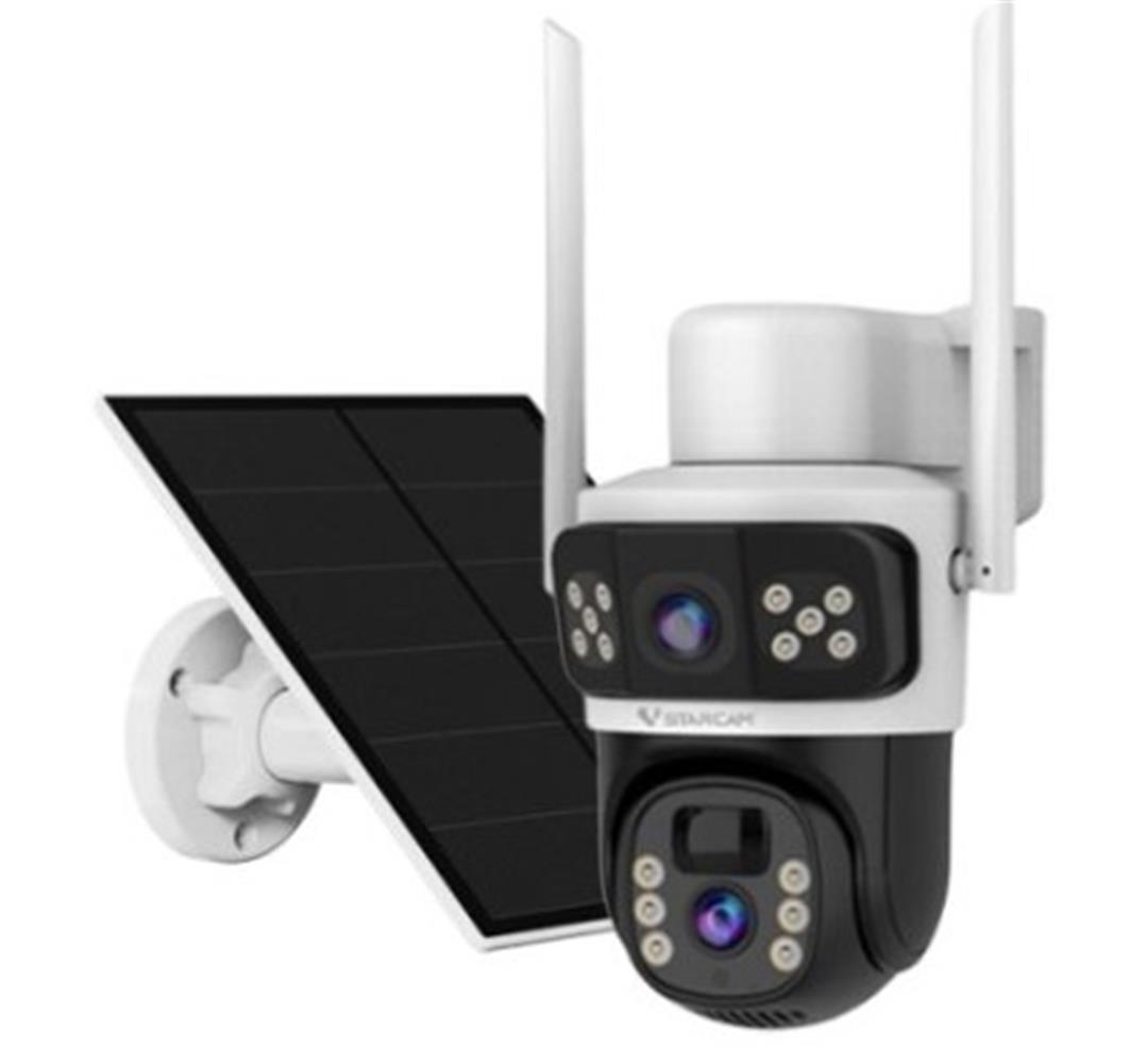 Novacom CB67D 2x3MP 4 mm Lens Vstarcam Wi-Fi Solar Kamera