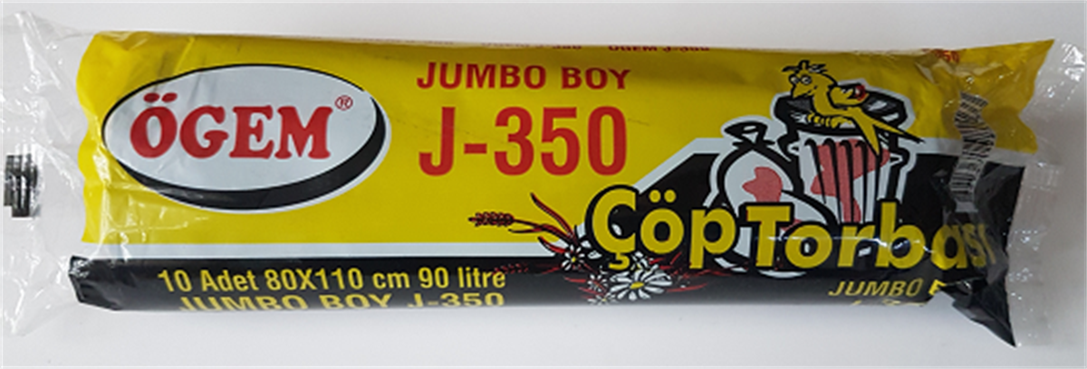 ÖGEM ÇÖP TORBASI AĞIR HİZMET J-350 5 ADET