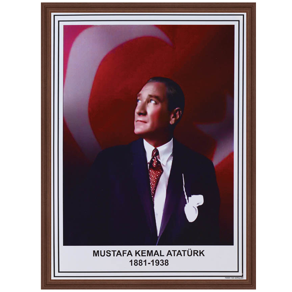 Panda Atatürk Portresi Mdf Çerceve 35x50 MM PAN425