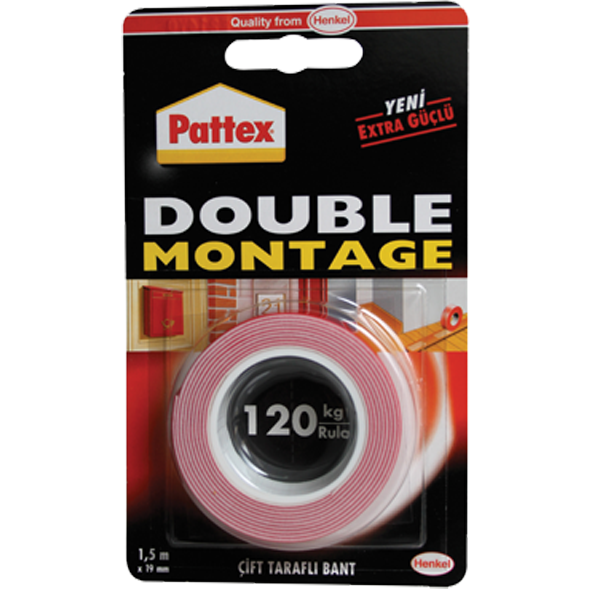 Pattex Montage Bandı Double 120 KG Lık 1483609